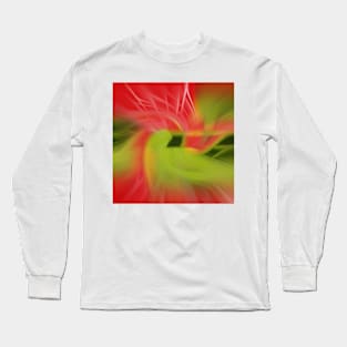 red and green vortex 2 Long Sleeve T-Shirt